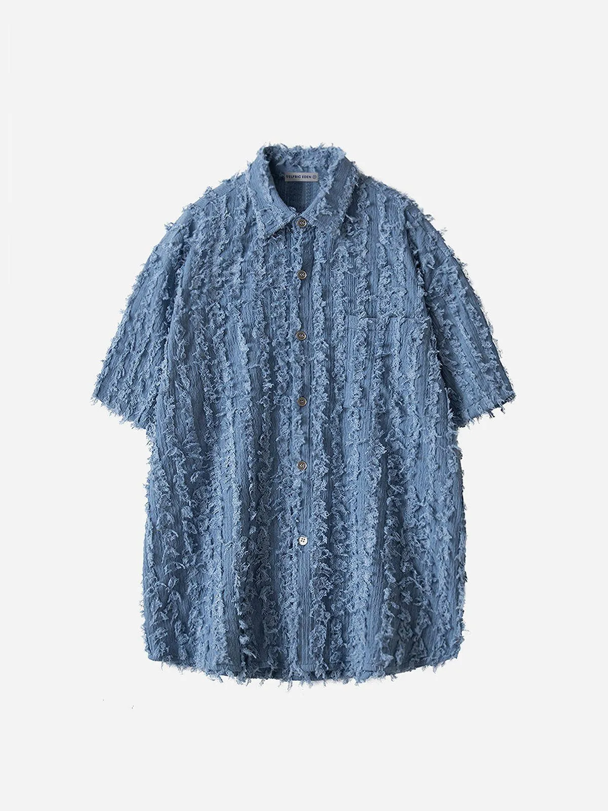 Aelfric Eden Fringe Texture Short Sleeve Shirt