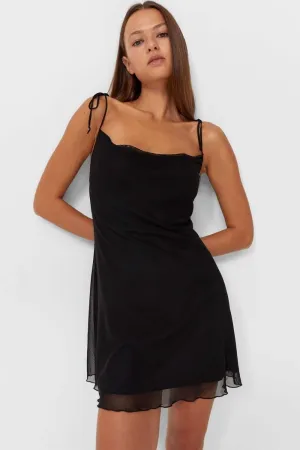 Basic lingerie But Bold Look Dress