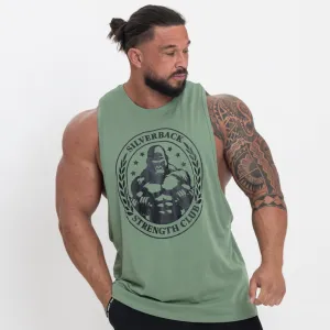 Crest Drop Arm Vest - Green