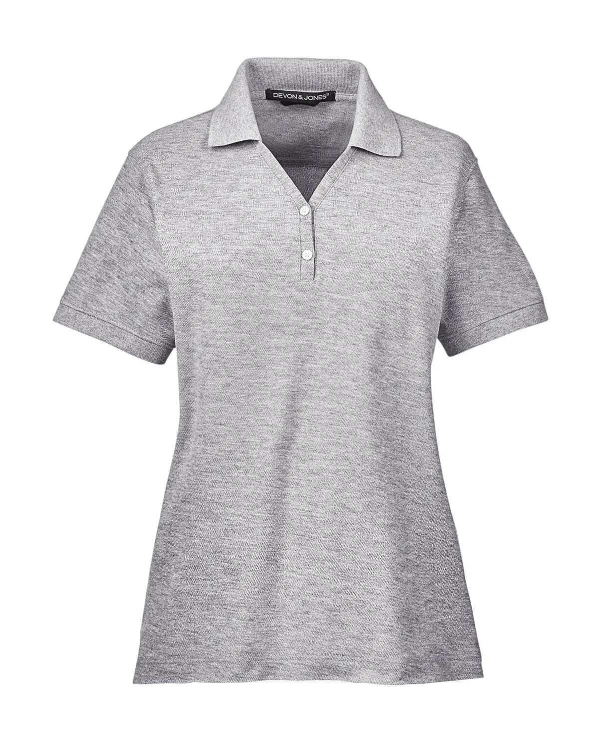 Devon & Jones Ladies' Pima Piqué Y-Collar Polo