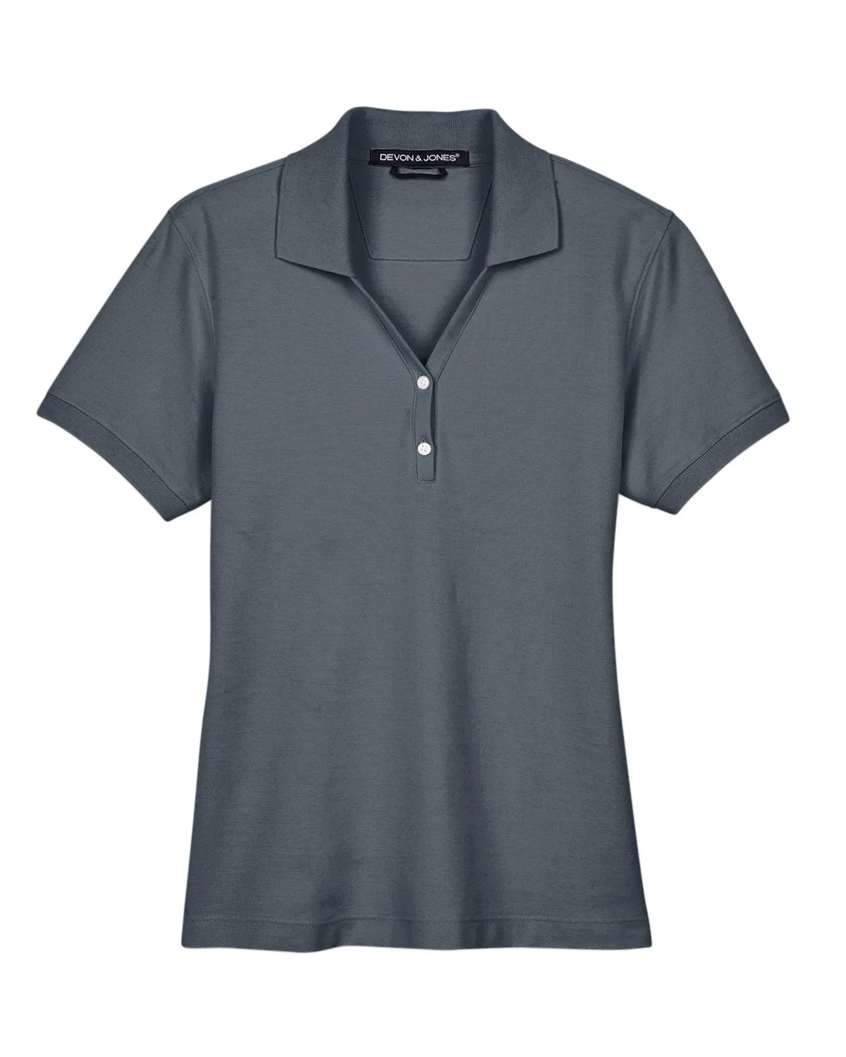 Devon & Jones Ladies' Pima Piqué Y-Collar Polo