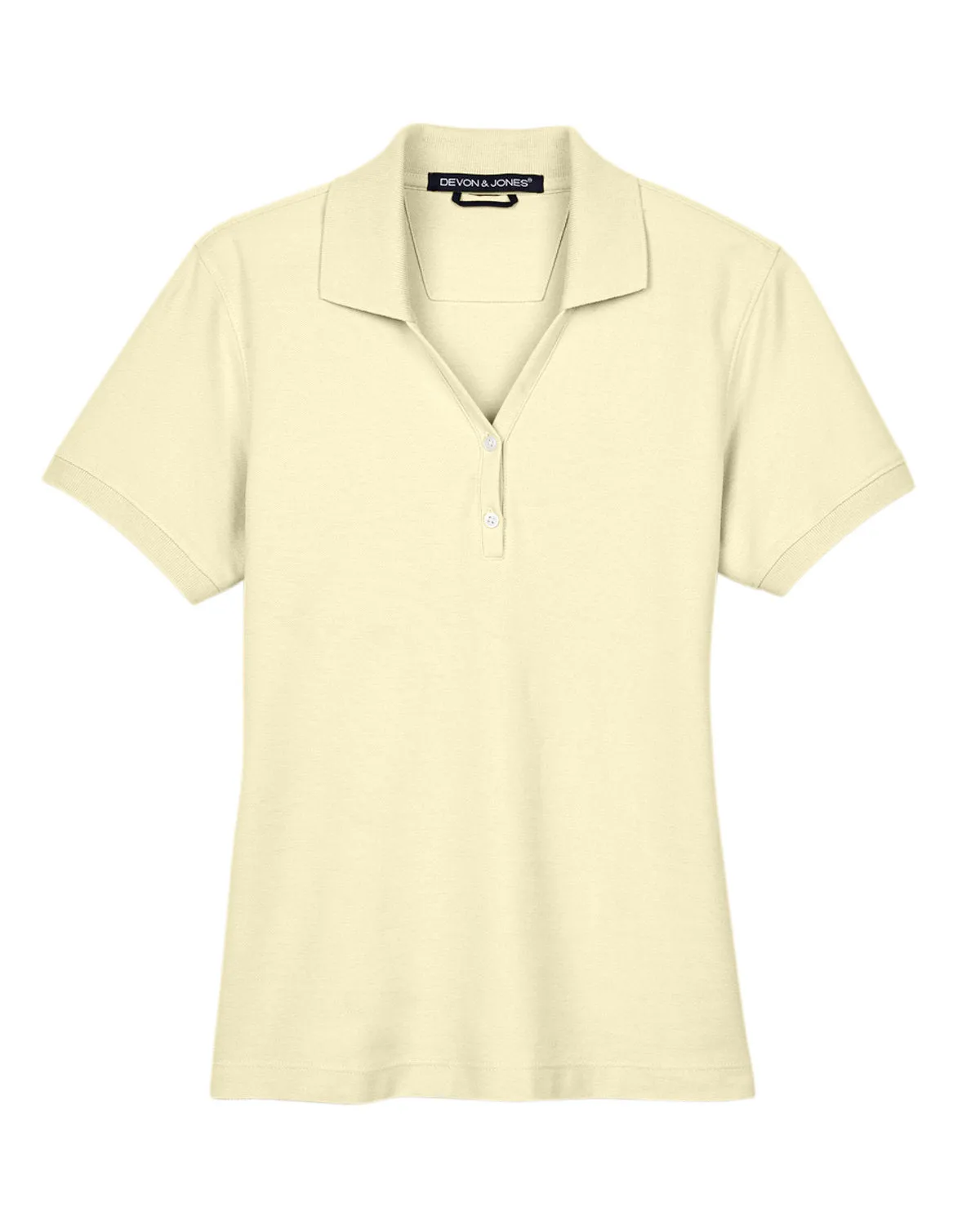 Devon & Jones Ladies' Pima Piqué Y-Collar Polo