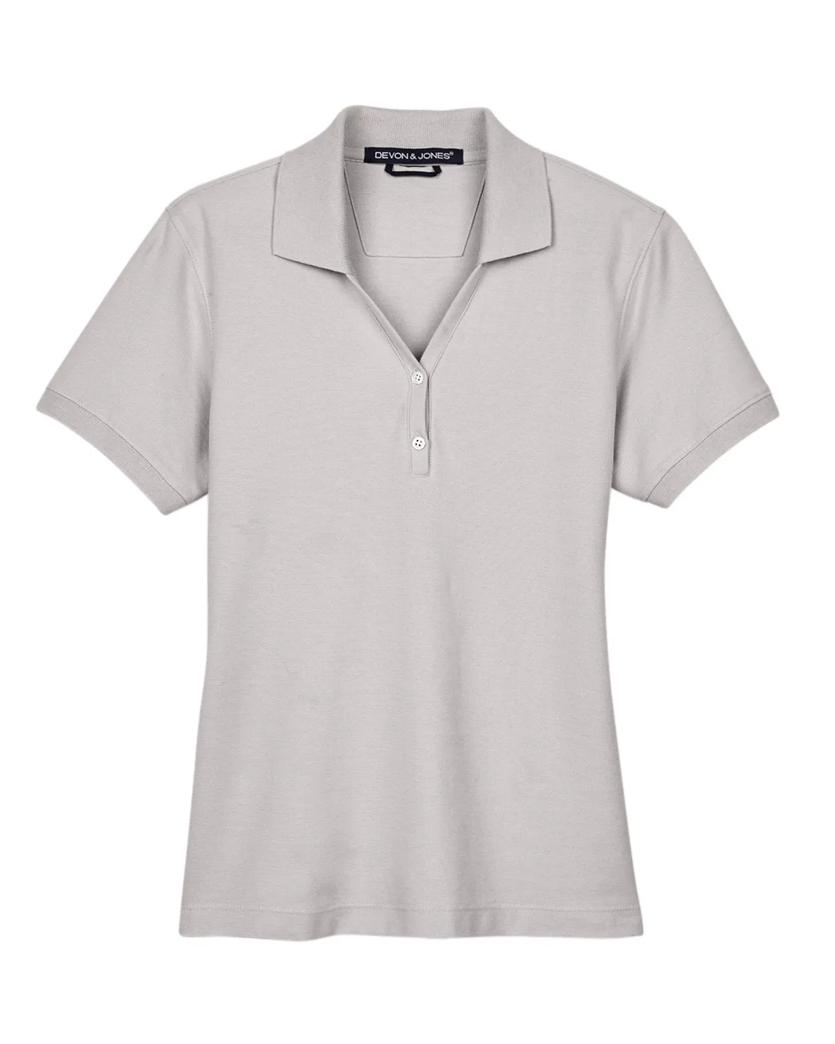 Devon & Jones Ladies' Pima Piqué Y-Collar Polo