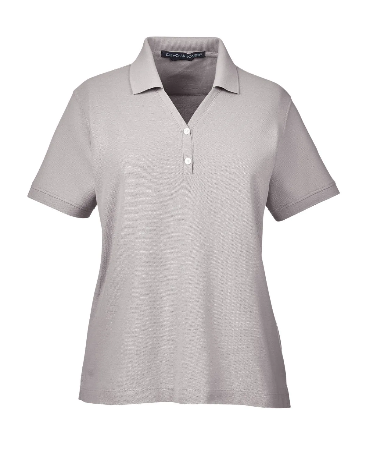 Devon & Jones Ladies' Pima Piqué Y-Collar Polo