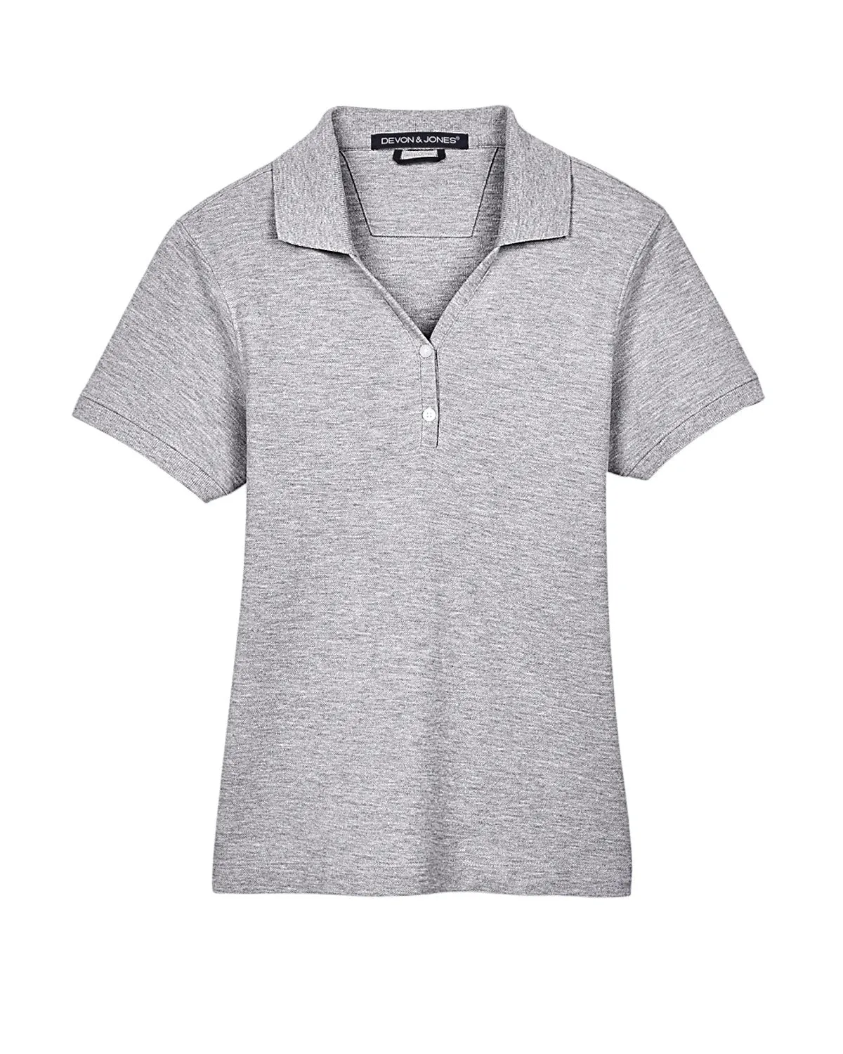 Devon & Jones Ladies' Pima Piqué Y-Collar Polo