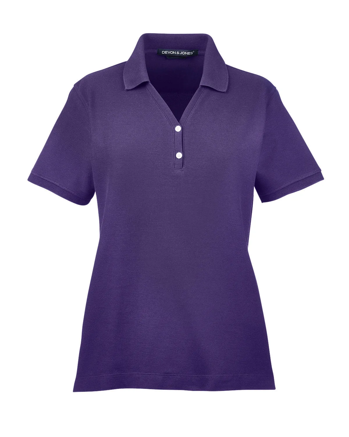 Devon & Jones Ladies' Pima Piqué Y-Collar Polo