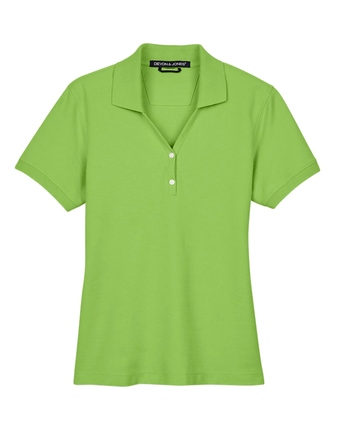 Devon & Jones Ladies' Pima Piqué Y-Collar Polo