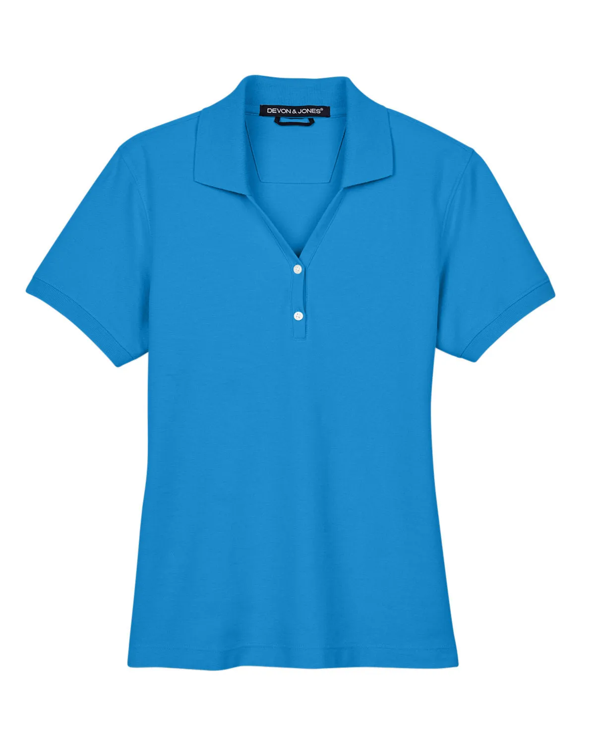 Devon & Jones Ladies' Pima Piqué Y-Collar Polo