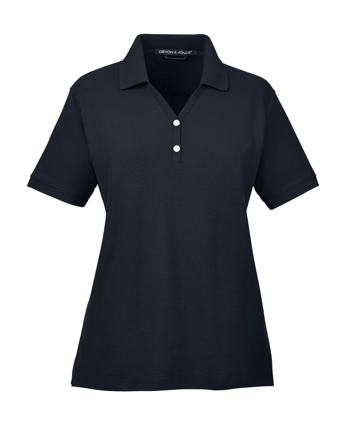 Devon & Jones Ladies' Pima Piqué Y-Collar Polo