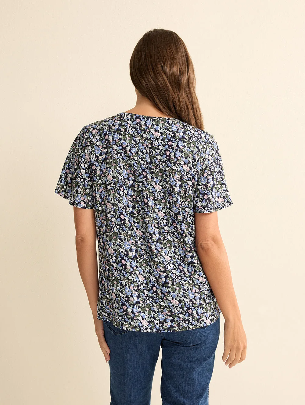 Elaine Short Sleeve Blouse