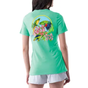 Ladies Chat Room Short Sleeve V-Neck T-Shirt