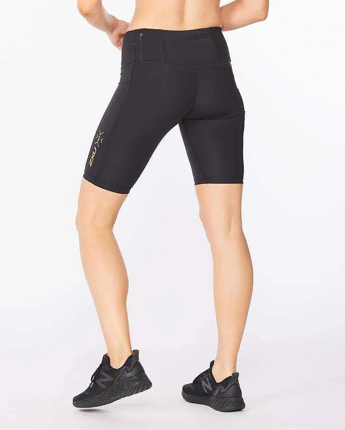 LIGHT SPEED MID-RISE COMPRESSION SHORTS (20-25 mmhg)