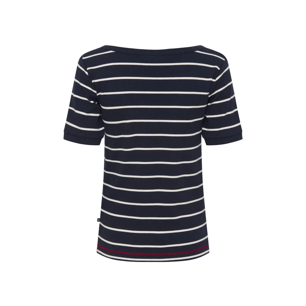 Mabel T-shirt - SR Navy/Pearl