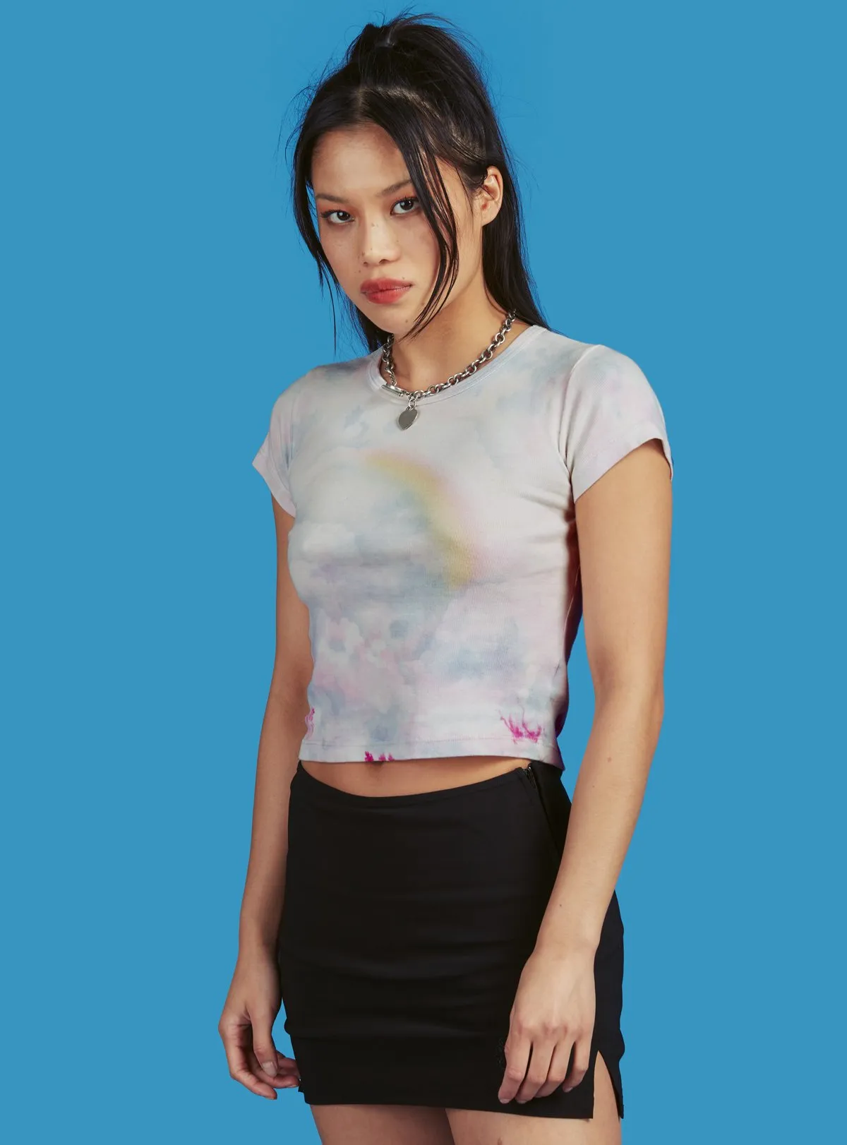 Rainbow Tie Dye Baby Tee